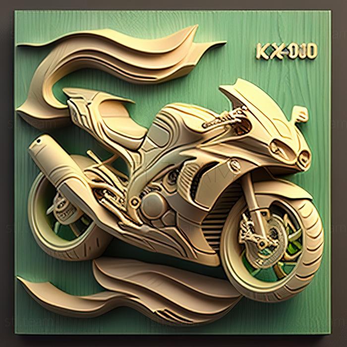 3D model Kawasaki KVF300 (STL)